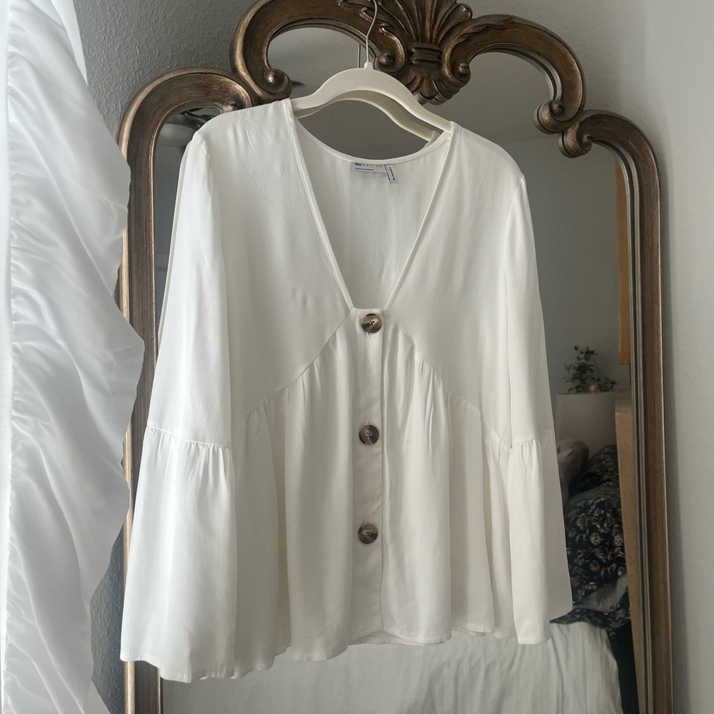 ASOS white blouse